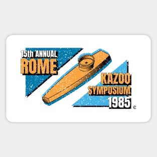 Rome Kazoo Symposium 1985 Sticker